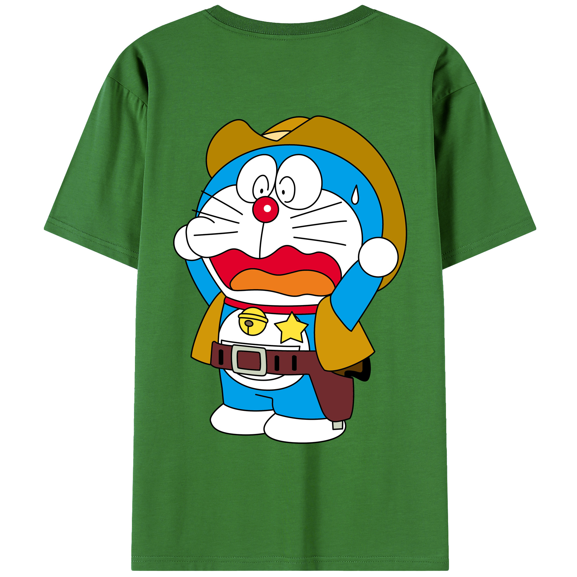（画像用） ドラえもん Doraemon レディース半袖Tシャツ(バックプリント)